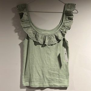 NWT American Eagle Outfitters Eyelet Tank Top